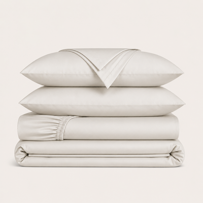 Juego de cama de bambú 100% natural