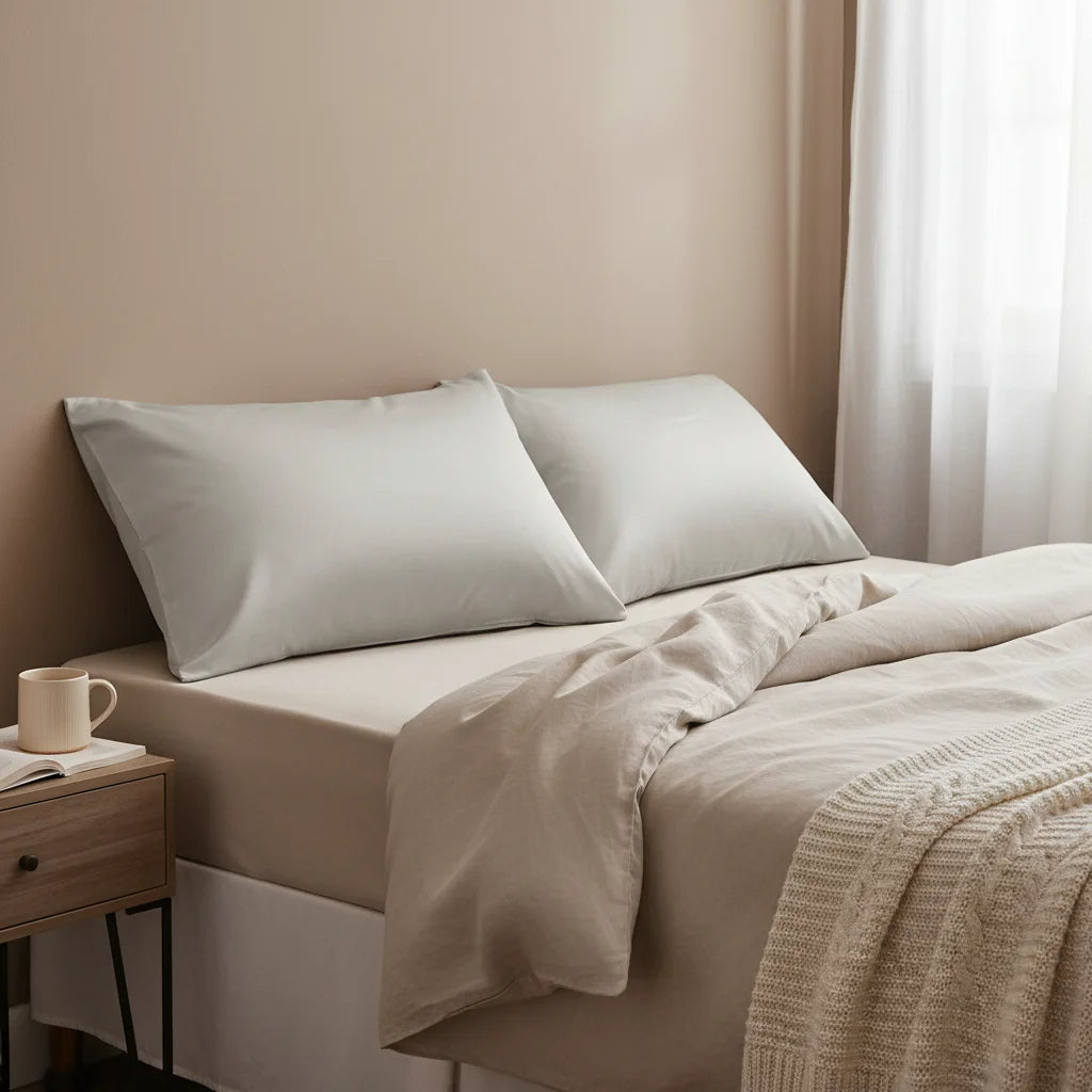 100% Bamboo Fiber Pillowcase