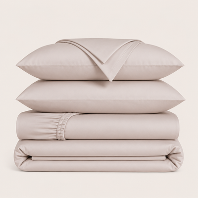 Juego de cama de bambú 100% natural