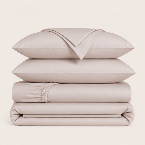 Juego de cama de bambú 100% natural