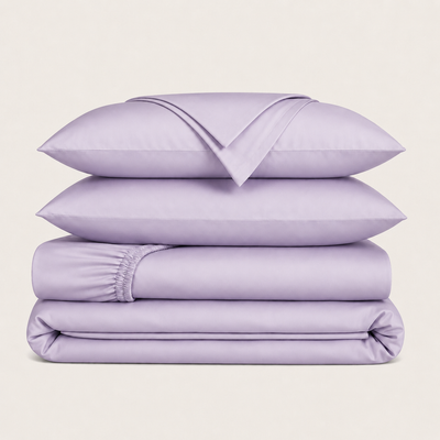Juego de cama de bambú 100% natural